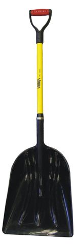 Scoop Shovel With Fiberglass D-Handle (43")