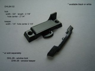 DHL-28 Window Lock (Black)