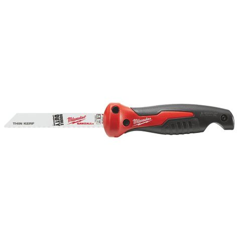 Folding Jab Saw (6"). With 18 TPI Metal SAWZALL Reciprocating Saw Blade