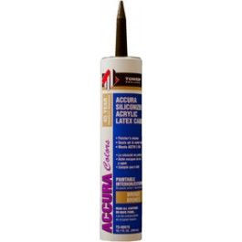 Accura Silicone Latex Caulk (10.1 oz) (Bronze)