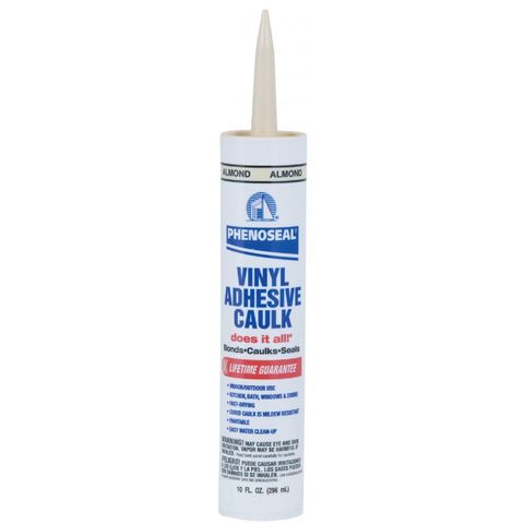 Phenoseal Vinyl Caulk (10 oz) (Almond)