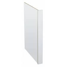 White Shaker Dishwasher End Panel