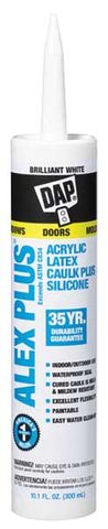 Alex Plus Latex Caulk (10.1 oz) (White)