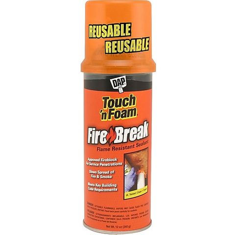 Fireblock Insulating Foam & Sealant (Orange) (12 oz)