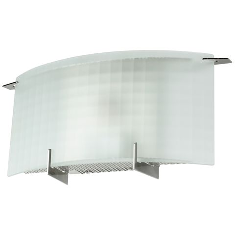 LED Curved Glass Wall Sconce (40K)