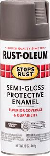 Stops Rust Enamel Spray Paint (12 oz) (Bronze)