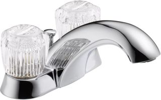 Delta Two Handle Bathroom Faucet (Chrome)