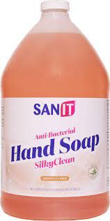 Sanit SilkyClean Original Gold Antibacterial Hand Soap (Gallon)
