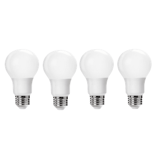 LED A19 Light Bulb (9 Watt) (30K) (4 Pack)