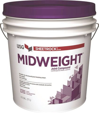 Purple - USG Midweight Joint Compound  (4.5 Gal)