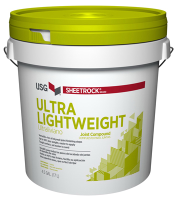 Lime Green  - USG Ultra Lightweight Pre-Mixed Joint Compound  (4.5 Gal)