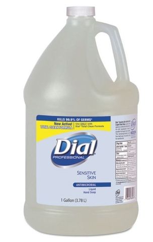 Dial Liquid Antibacterial Hand Soap (Gallon) (4 Case)