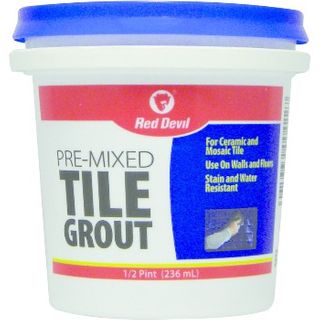 Pre-Mix Tile Grout (1/2 Pint) (12 Case)