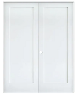 Double-Hung Single Panel Shaker Door (30"x80")   ***Special Order - Non Cancellable & Non Returnable***