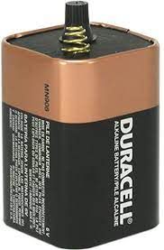 Duracell Procell Lantern Batteries (6 Volt)