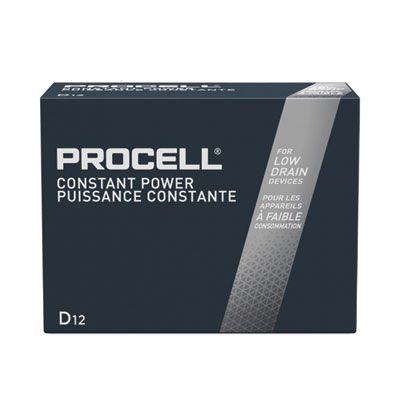 Duracell Procell Alkaline Batteries (D) (12 Pack)