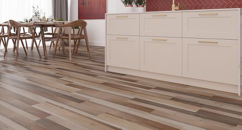 BaseCore  Waterproof Interlocking Vinyl Plank Flooring (54 sq ft) (911 | Barn)