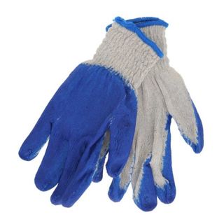 Blue Cotton Gloves (X-Large) (10 Pack)