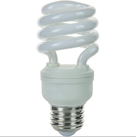 CF Spiral Light Bulb (13 Watt) (41K)