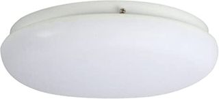 14" Mushroom LED Fixture (Plastic) (White)