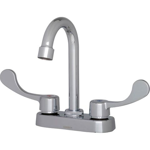 Gerber Two Handle Bar Faucet W/ Wristblade Handles (2.2GPM) (Chrome)