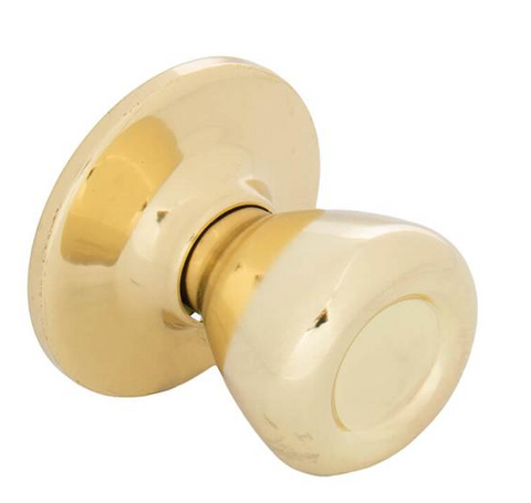 Dummy Knob (Tulip Style) (Polished Brass)