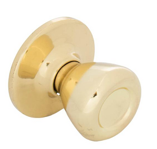 Dummy Knob (Tulip Style) (Polished Brass)