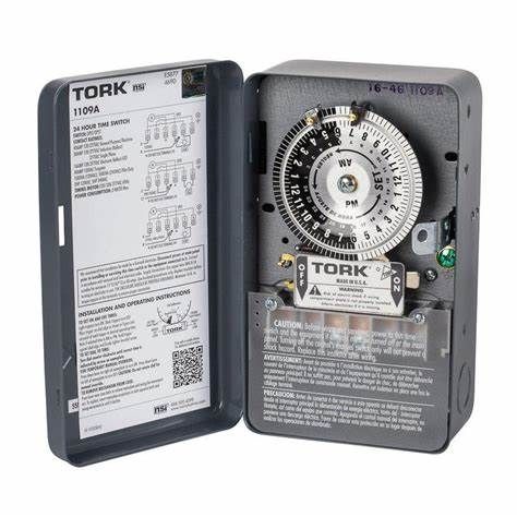 Tork 24 Hour Time Clock (DPST)