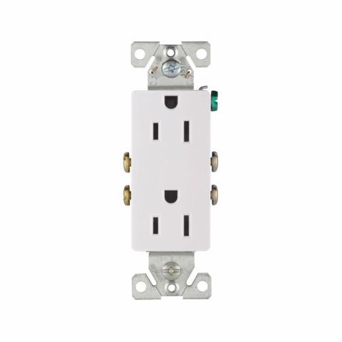 Decora Duplex Receptacle (White)