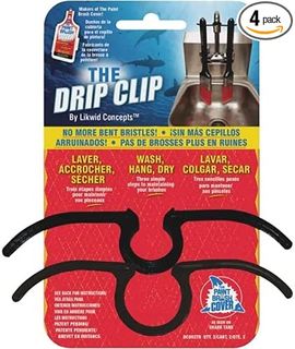 Paint Brush Drip Clip Clean Brush Hanger (2 Pack