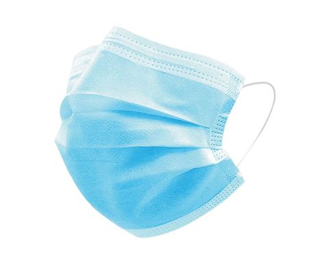Disposable Face Masks (Blue) (3 Ply) (50 Pack)