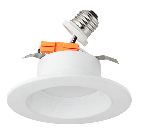 4" LED Baffle Retrofit Downlight Kit (10 Watt) (30K)