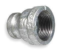 1-1/2" X 1-1/4" Galv Reducer Coupling (Domestic)