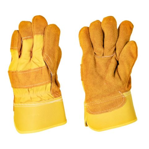 Deluxe Leather Palm Glove w/ 2.5" Safety Cuff