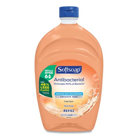 Softsoap Antibacterial Liquid Hand Soap (Orange) (50 oz) (6 Case)