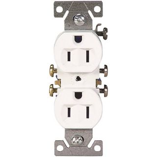 Standard Duplex Receptacle (White)