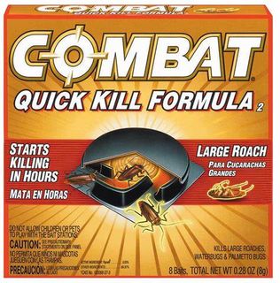 Combat Quick Kill Roach (12" X 8") (8 Baits)