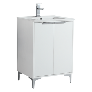 Wilmington Vanity - White Matte (24")