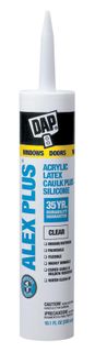 Alex Plus Latex Caulk (10.1 oz) (Clear)