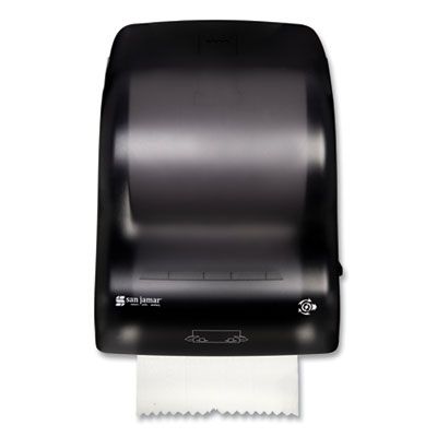 Mechanical Pull Roll Towel Dispenser (15.25" x 13" x 10.25") (Black)