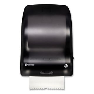 Mechanical Pull Roll Towel Dispenser (15.25" x 13" x 10.25") (Black)