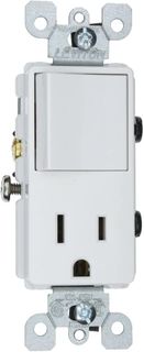 Combination Decora Switch & Receptacle