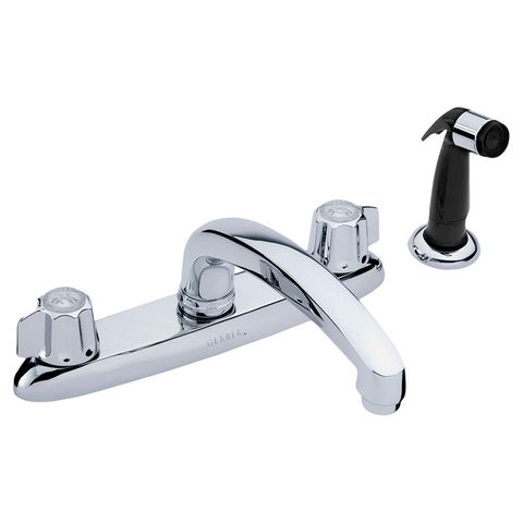 42-216 Two Handle Kitchen Faucet w/ Sprayer