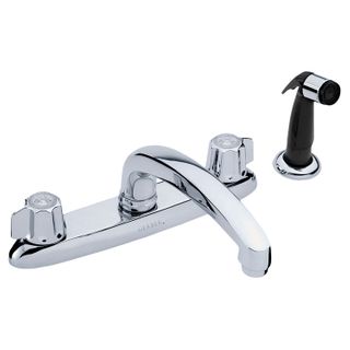 42-216 Two Handle Kitchen Faucet w/ Sprayer