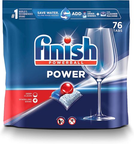 Finish Power Dishwasher Tabs (76 Count)