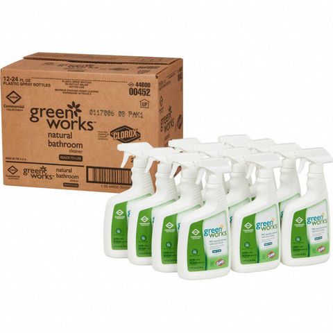Green Works Bathroom Cleaner (24 oz)  (12 Case)