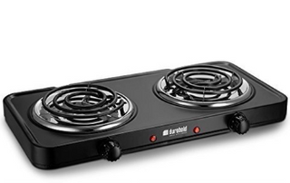 Double Burner Electric Hot Plate