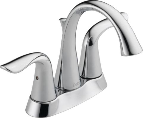 Delta Two Handle Bathroom Faucet (Chrome)