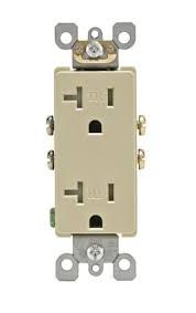 Decora Duplex Receptacle (Ivory)