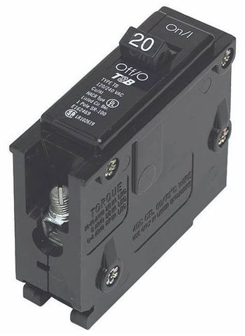 Siemens Single Pole Breaker (20 Amp)